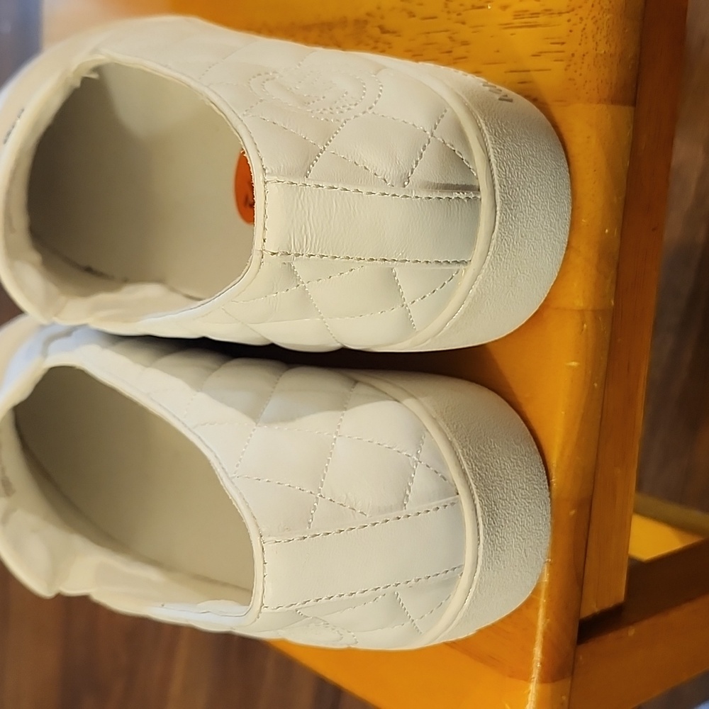 Michael Kors Cream Slip Women's Loafers - Picture 4 of 5